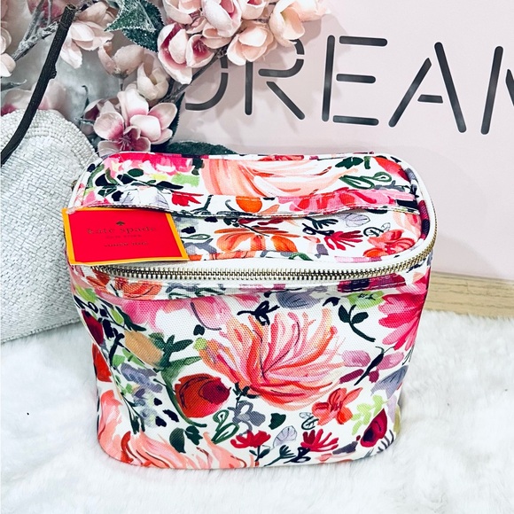 Kate Spade Floral pink Multi-Color Women's lunch tote! 🥗 - Picture 2 of 5
